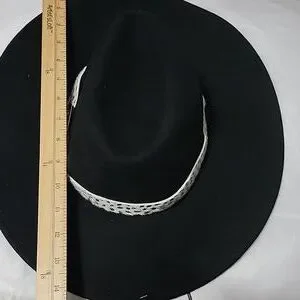 Altar\'d State Black Fedora with Gray Band Altar main image 3